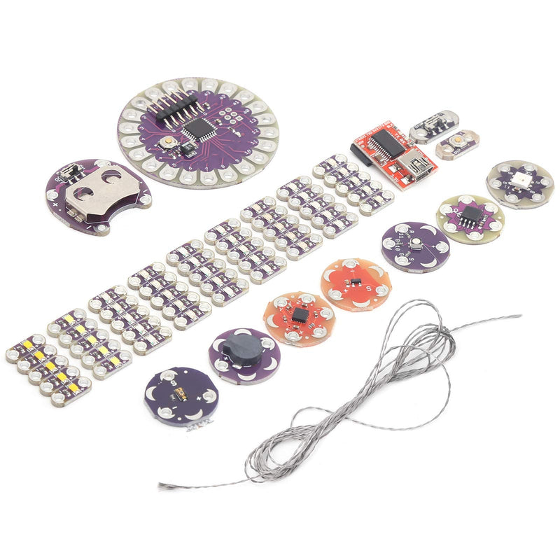 Lilypad Kit Portable Electronic LED and Sensor Kit Temperature Sensor with Cable