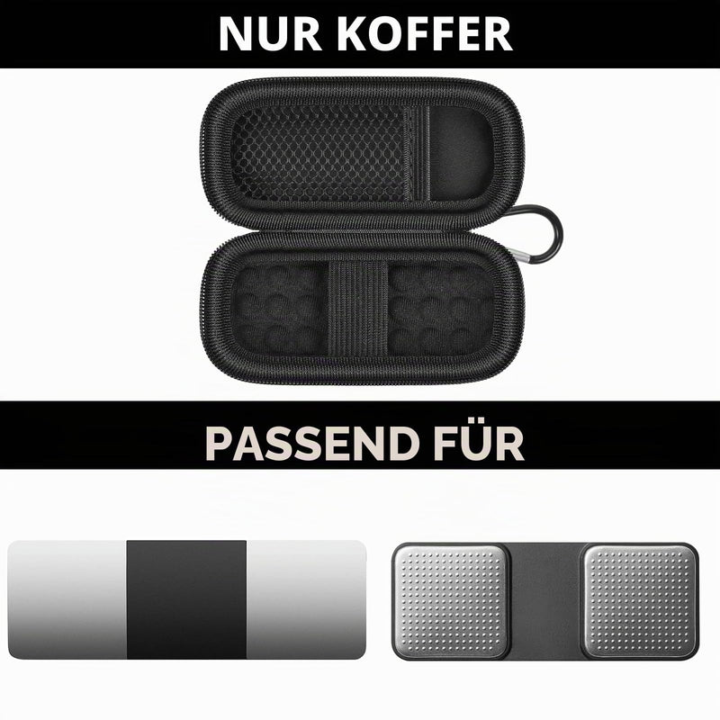 Heart Monitor Bag Compatible with AliveCor KardiaMobile 6L - Smartphone Compatible 6 Measurements ECG Monitor for Apple and Android Devices - Case Only (Full Black) Full Black