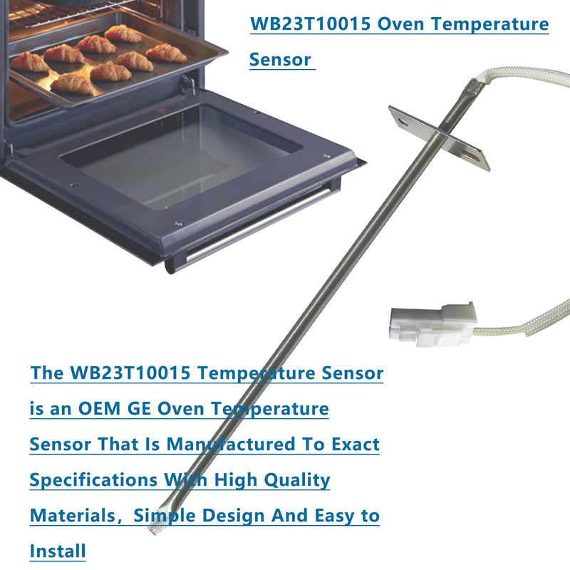 OEM WB23T10015 GE Oven Temperature Sensor Replacement 911009 AP3187983 AH236398 EA236398 PS236398 GE WB23t10015 Range/Stove/Oven Sensor