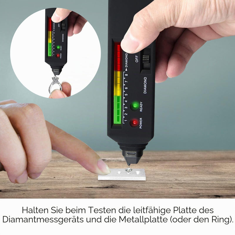 Diamond Tester with UV Light - Professional Diamond Selector for Jewelers, Pawnshops and Stores