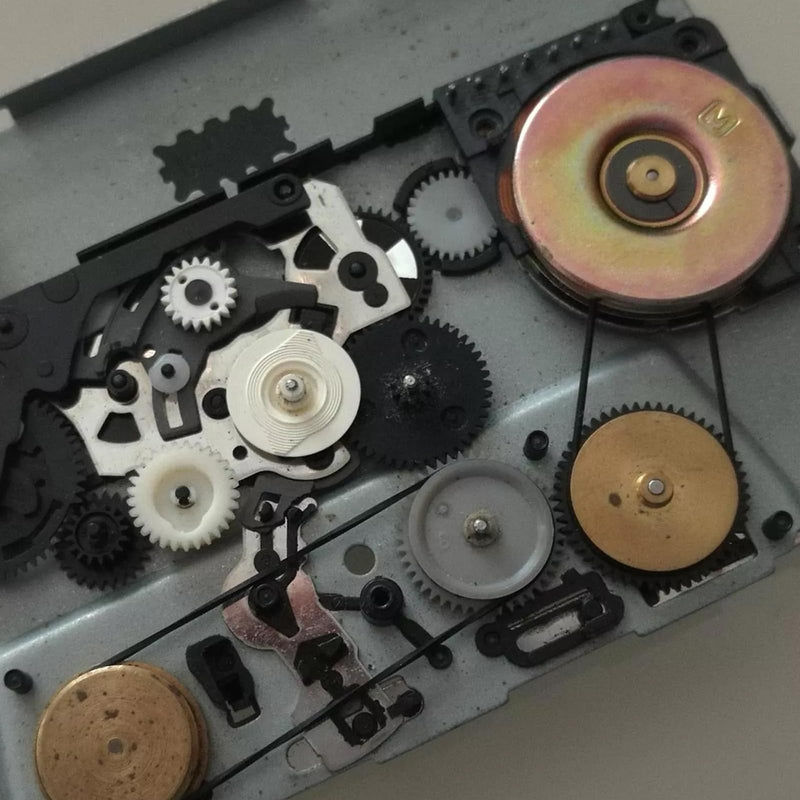 100 Pcs Recorder Rubber Belts Cassette Recorder Repair Maintenance Mix Flat Cassette Tape Machine Rubber Belts 40-135 mm Cassette Recorder Belts for DVD CD LD VCR Repeater Drives 1mm Width