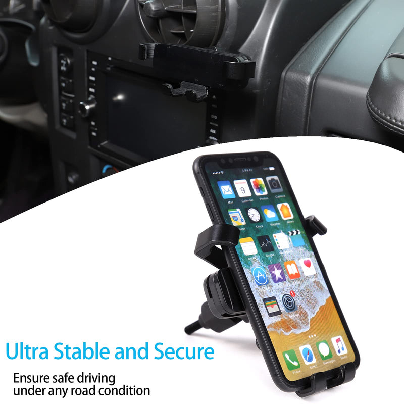 Lcojicep Car Phone Holder Compatible with Hummer H2 2003-2007 Car Phone Mount Accessories, for All Mobile Phones (Style D)