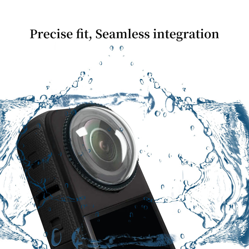 X4 Lens Guards Compatible with Insta360 X4 Premium Glass Cover Lens Protector X4 Accessory aluminum