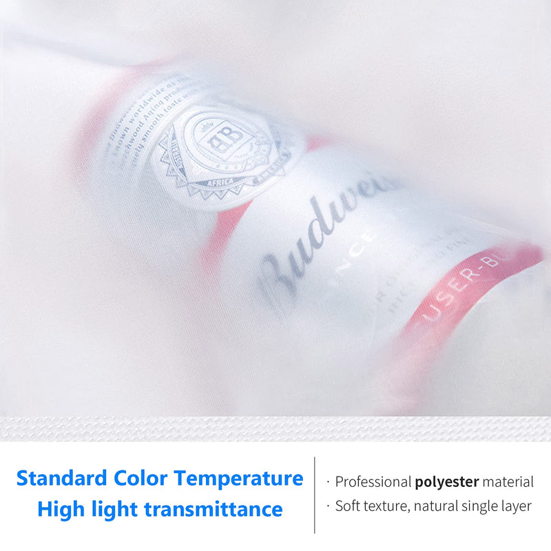Neewer 2 Yard x 60 Inch/1.8M x 1.5M Polyester White Seamless Diffusion Fabric for Photography Softbox,Light Tent and Lighting Light Modifier 1.8 x 1.5M