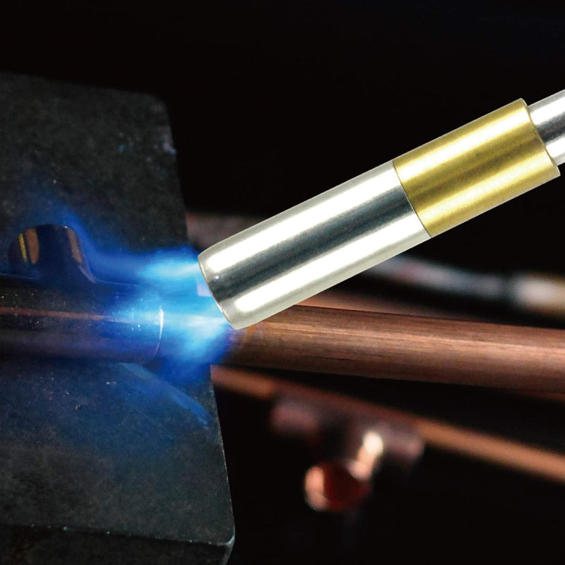 BLUEFIRE HZ-8388B Self Igniting 3' Hose Gas Welding Torch, Swirl Flame, Fuel by MAPP/MAP Pro/Propane (Torch) Hosed Torch Only