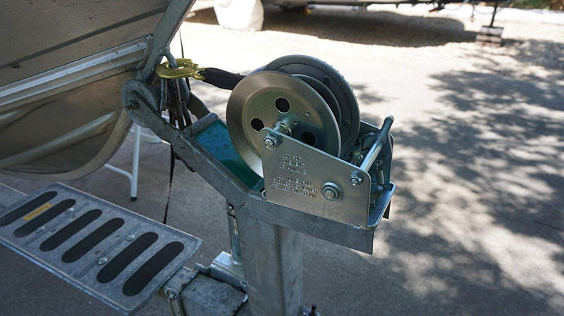 Marine Boat Trailer Winch Strap with Hook, Marine Winch Strap Replacement for Boat Jet Ski Loading, Launching and Retrieving ¡­