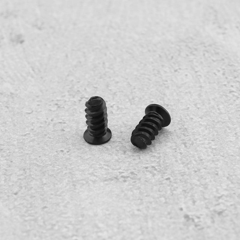 The Lord of the Tools 100PCS Computer Case Fan Screws Kit PC Fan Screws Housing Radiator Screws Computer Chassis Fan Components 50PCS #6-32x30mm & 50PCS M5x10mm Black