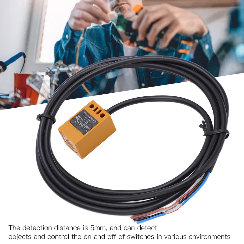 Inductive Proximity Sensors DC 10-30V Square Proximity Switch 3-Wire 5mm NPN Inductive Proximity Switch For Detecting Metal TL-Q5MC1-Z