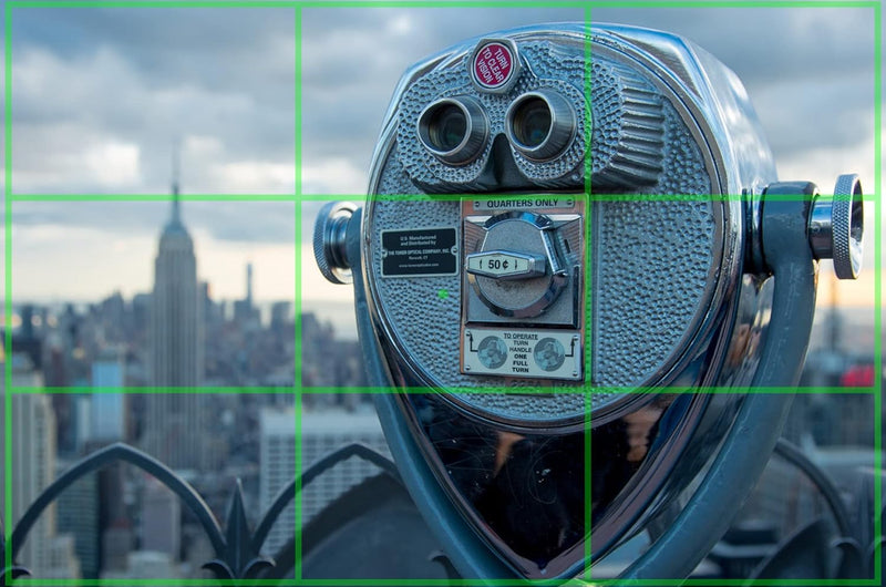 NYC Photo Safari: Rule of Thirds + Fibonacci Composition Tool View Finder/Viewer Photography/Painting/Drawing Credit