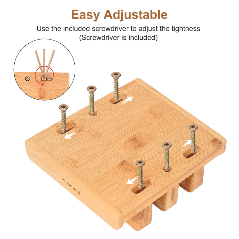 Adjustable Laptop Stand, Compatible with MacBook Pro, AirPods, iPad, Surface, Laptops, Handmade, Natural Wood