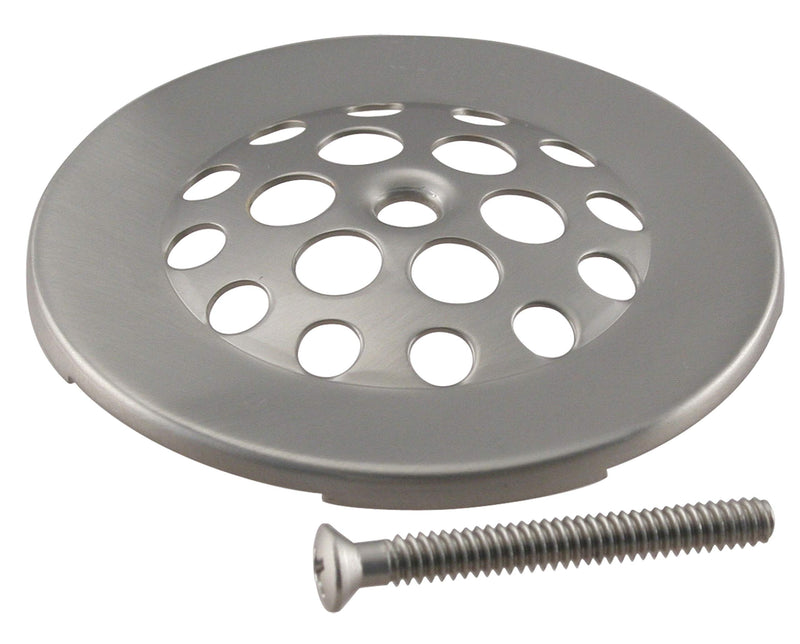 Westbrass 592244-07 White 1-1/2" Tubular Trip Lever Bath Waste Drain Kit, Satin Nickel 1-Pack