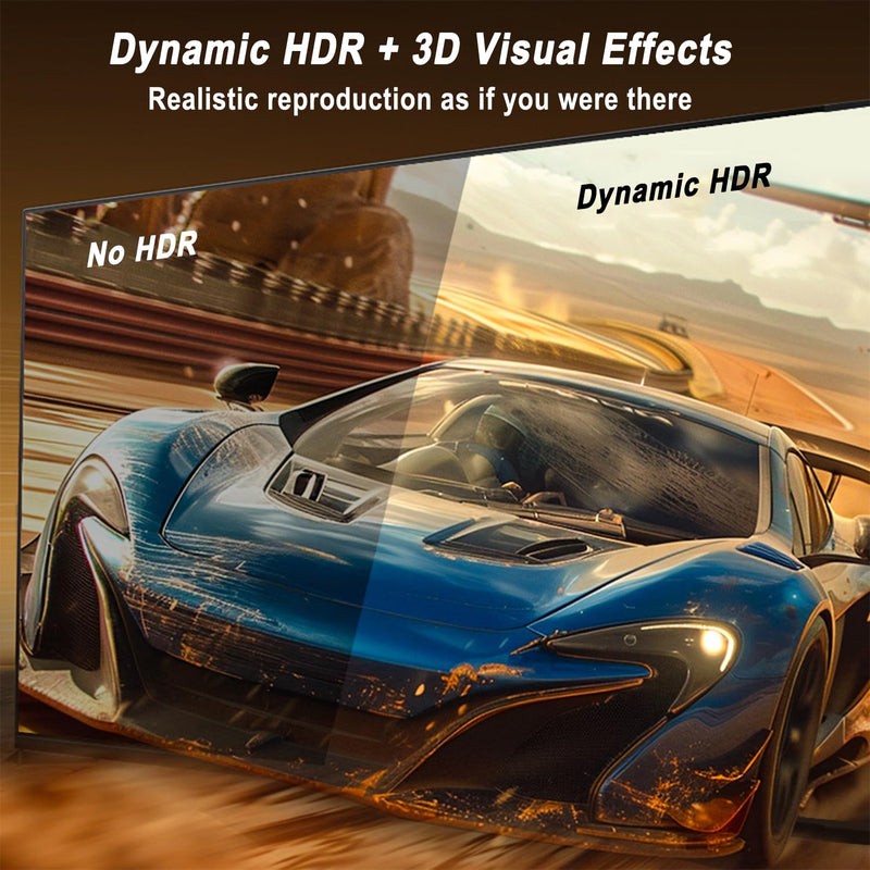 Y.D.F 8K@60Hz DisplayPort Switcher 3 in 1 Out DP1.4 32.4Gbps Data Transfer Switcher Box Aluminum Support 4K@120Hz HDR 3D Compatible with PC/Monitor/Laptop/UHD TV/Discrete Graphics Card