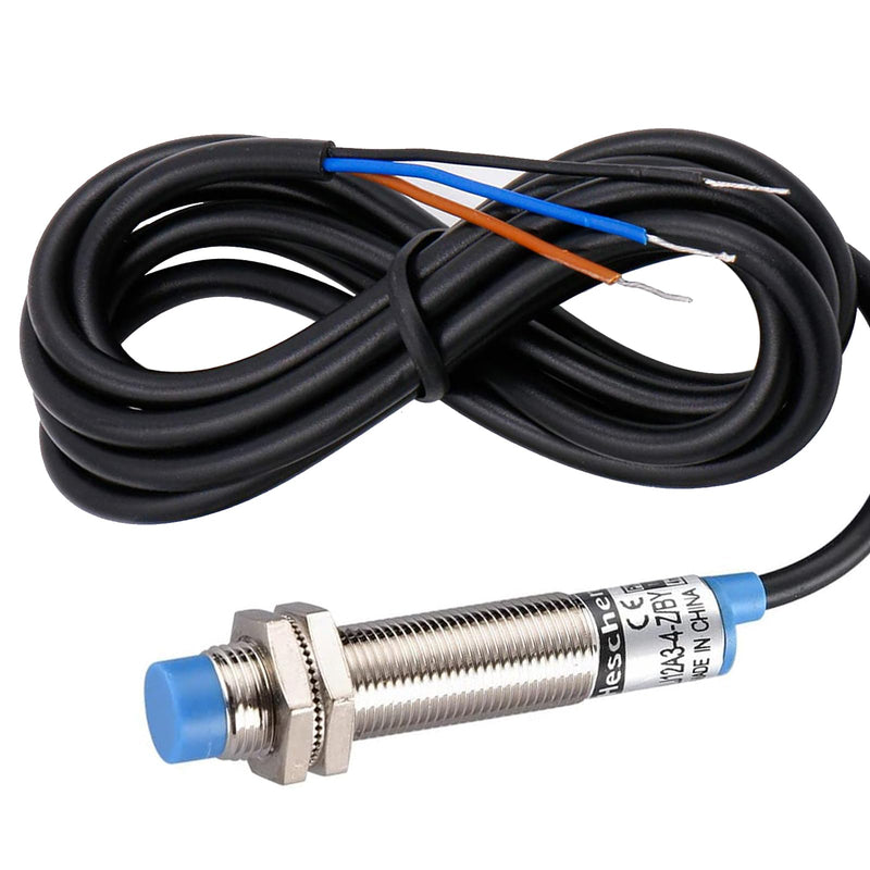 LJ8A3-2-Z/BX M8 Proximity Sensor NPN NO 12-24V Pack of 3 | Inductive switch for automation, machinery and industrial applications
