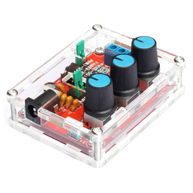 Weytoll XR2206 Signal Generator Function Generator Kit Sine/Triangle/Square Output 1 Hz-1 MHz Adjustable Frequency Amplitude (DIY Kit Finished Product) Finished product