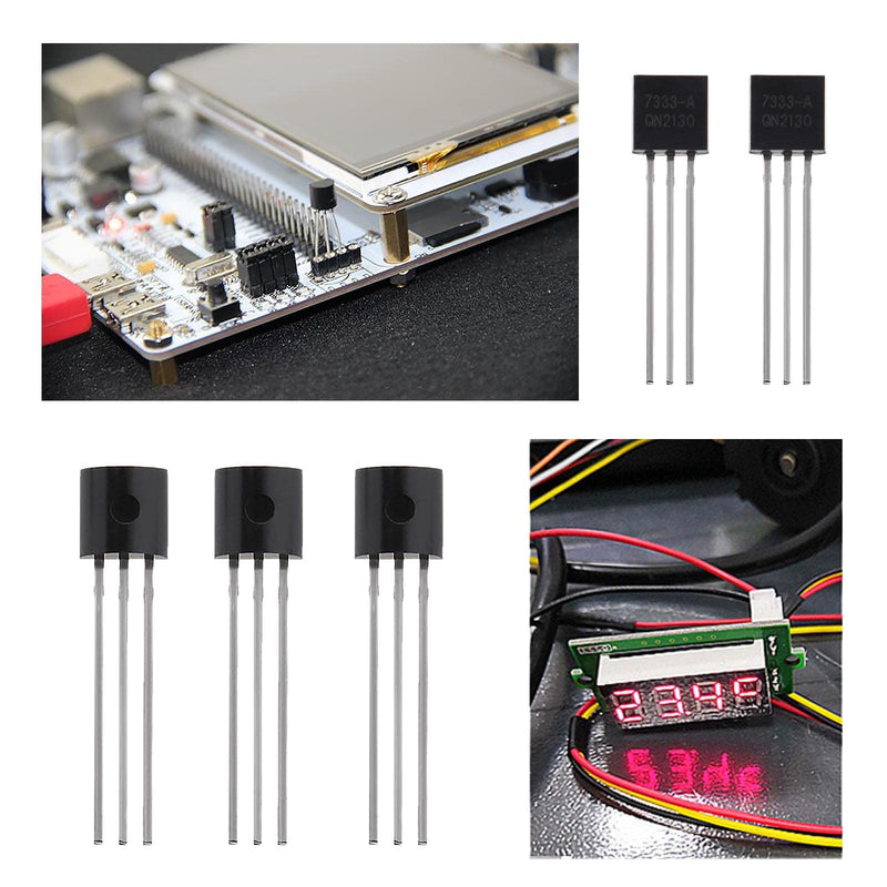 Be In Your Mind 20PCS HT7333-A 3.3V 0.25A LDO Linear Voltage Regulator 3-Terminals 250mA Fixed Output Voltage Nom. 3.3V Through Hole