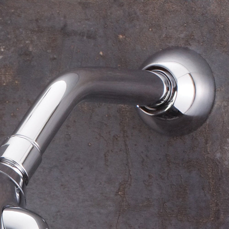 Speakman S-2500 Clean and Simple Shower Arm and Flange for Stylish Bathroom Décor, Polished Chrome
