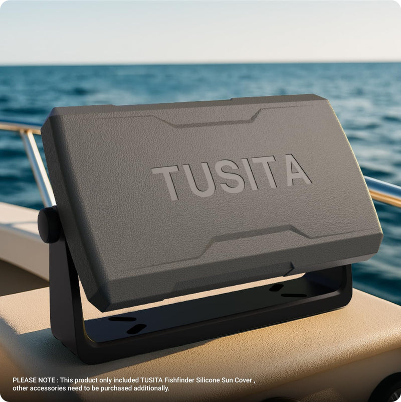 TUSITA 010-13132-00 Sun Cover Compatible with Garmin Striker Plus 9sv | Vivid 9sv Fishfinder