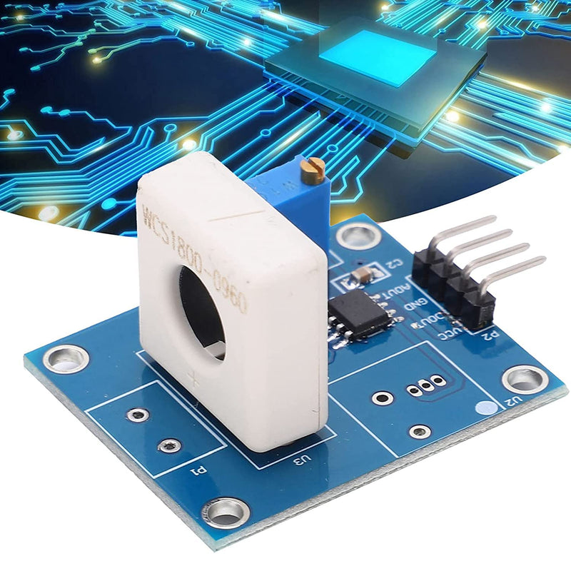 Hall Current Sensor DC 5V Hall Current Detection Sensor Module 35A Short Circuit Overcurrent Protection Detector WCS1800 | Sensor Module 35A Short Circuit Overcurrent Protection Detector WCS1800
