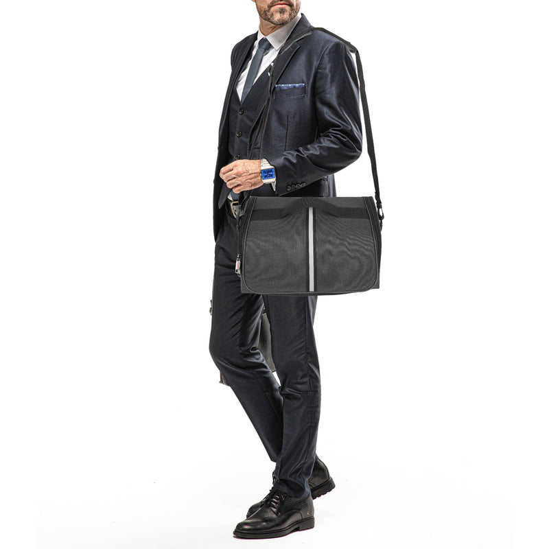 Document Scanner Carrying Case Bag,Film Scanner Case Compatible with Fujitsu iX1400, iX1500, iX1600, Plustek Scanner, Fujitsu Fi Series, Brother and Raven Scanner Use-Dark Grey
