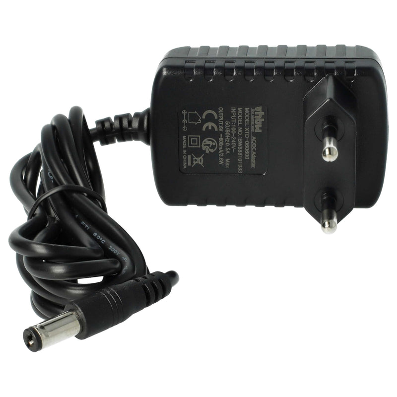 vhbw Power Supply Compatible with Beurer BM49 | BM55, BM58, BM60, BM 45, BM 49, BM 55, BM 58 blood pressure monitor - 114.5 cm