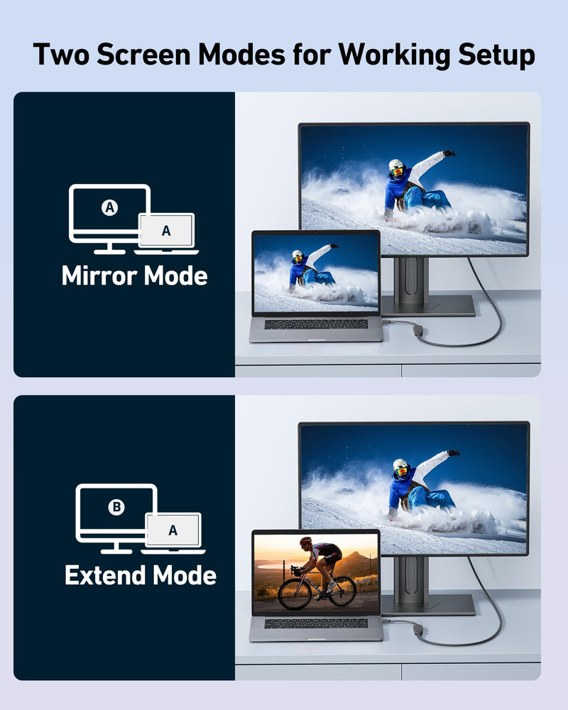 acer USB-C to HDMI Adapter 4K@60Hz, Thunderbolt 3/4 to HDMI Adapter, Type C HDMI Converter, Compatible with MacBook Pro/Air, iPhone 16 15 Pro/Max, iPad Pro/Air, Surface, Dell XPS, Chromebook, Black 1