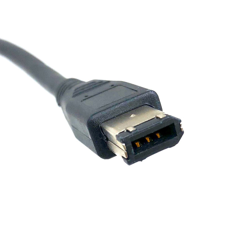 Inc. 15 feet Firewire IEEE 1394 6 Pin Male to 6 Pin Male Cable (E07-215) 15 ft Firewire IEEE (6 Pin-M to 6 Pin-M) Black