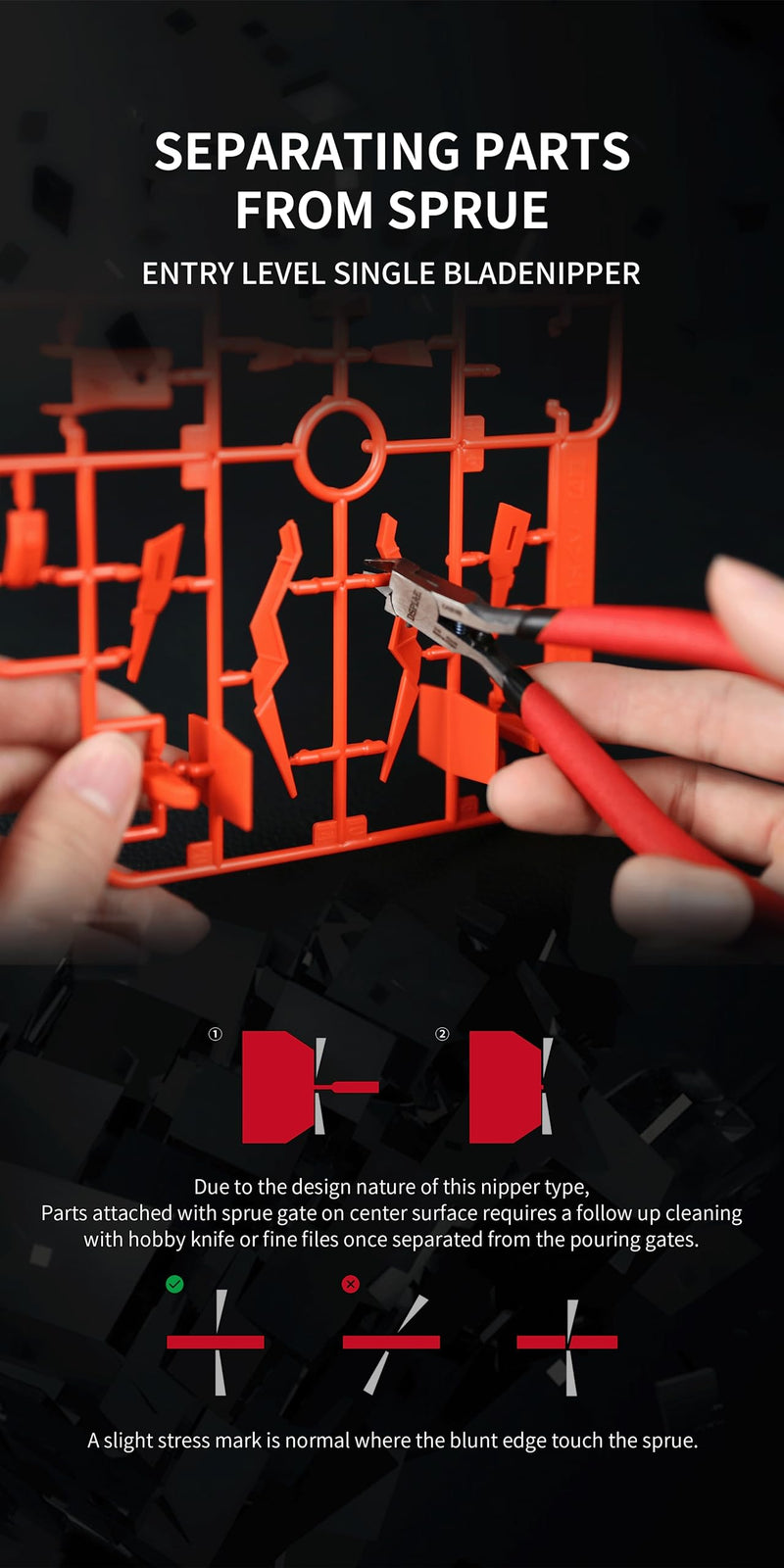 DSPIAE Departure Tool Combo Set – Precision Hobby Tools for Model Building, Gunpla, Crafting, and DIY Projects