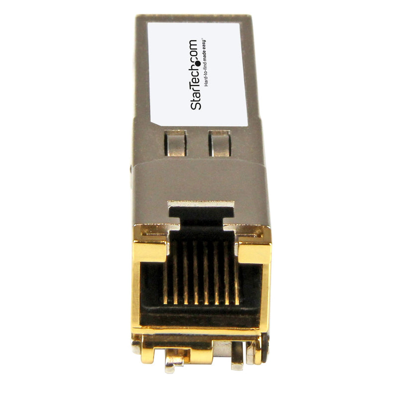 StarTech.com Arista Networks SFP-1G-T Compatible SFP Module - 1000BASE-T - SFP to RJ45 Cat6/Cat5e - 1GE Gigabit Ethernet SFP - RJ-45 100m - (AR-SFP-1G-T-ST) 100m (328ft) 1 Gbps Copper