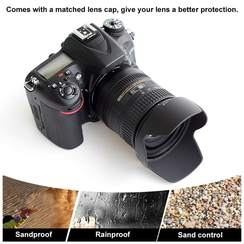 Camera Lens Hood HB 69 for AF S DX 18 55mm f 3.5 5.6G VR II D3200 D3300 D5200 D5300 Lens