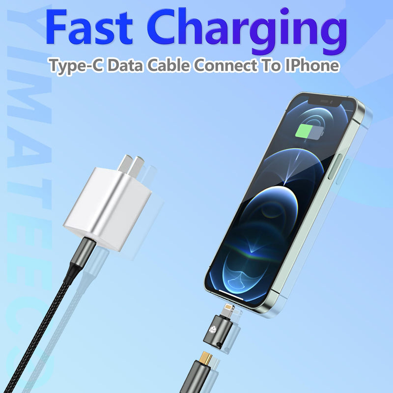 USB C to Lightning Adapter 20W PD Fast Charging Data Transfer, [2 Pack] USB C Female to Lightning Male Adapter Supports for iPhone 14/13/12/11/XS/XR, iPad/iPod/AirPods, Not for OTG(Dark Green, 2Pcs) 2 Pack USB C Female to Lightning Male- Dark Green