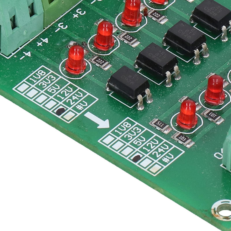 4 Channel Optocoupler Isolator Board PNP Signal Converter Module PNP NPN to PNP 24V to 5V