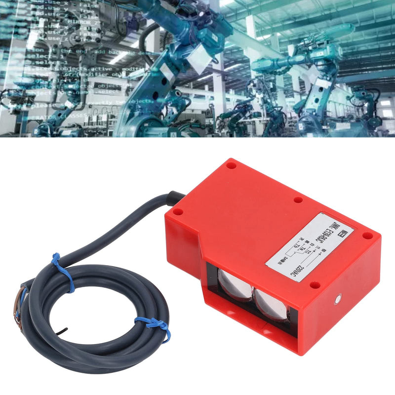 AC220 V Light Barrier, IP54 Protection, 6 m Range, Diffuse Reflection, Light Barrier, Obstacle Avoidance Sensor
