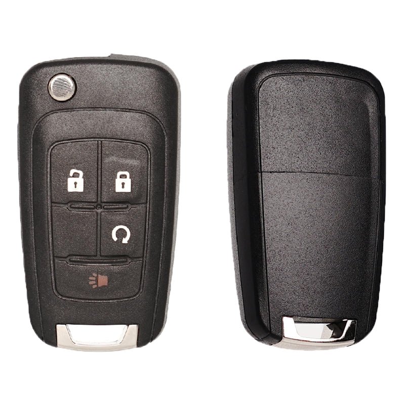 Keyless Entry Remote Control Key Fob Replacement Fits for GMC Terrain 2010-2021 Buick Encore 2014 2015 2016 2017 2018 Chevy Equinox Impala Sonic OHT01060512 V2T01060512 20873622 20835400 46 Chip