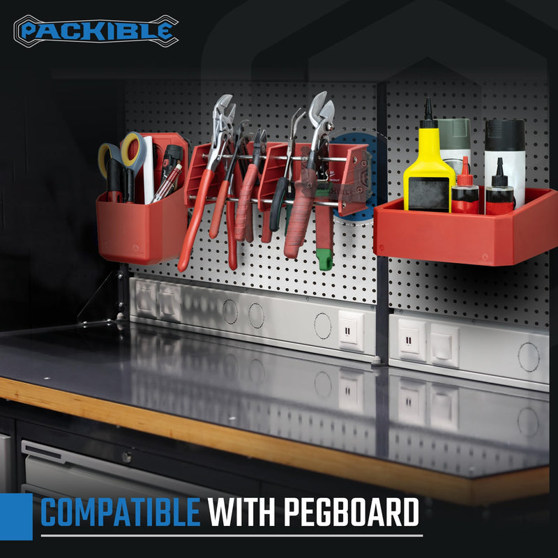 PACKIBLETool Manta Mounts - Mounting Cleats Compatible with Milwaukee Packout Locking packout Accessories 6