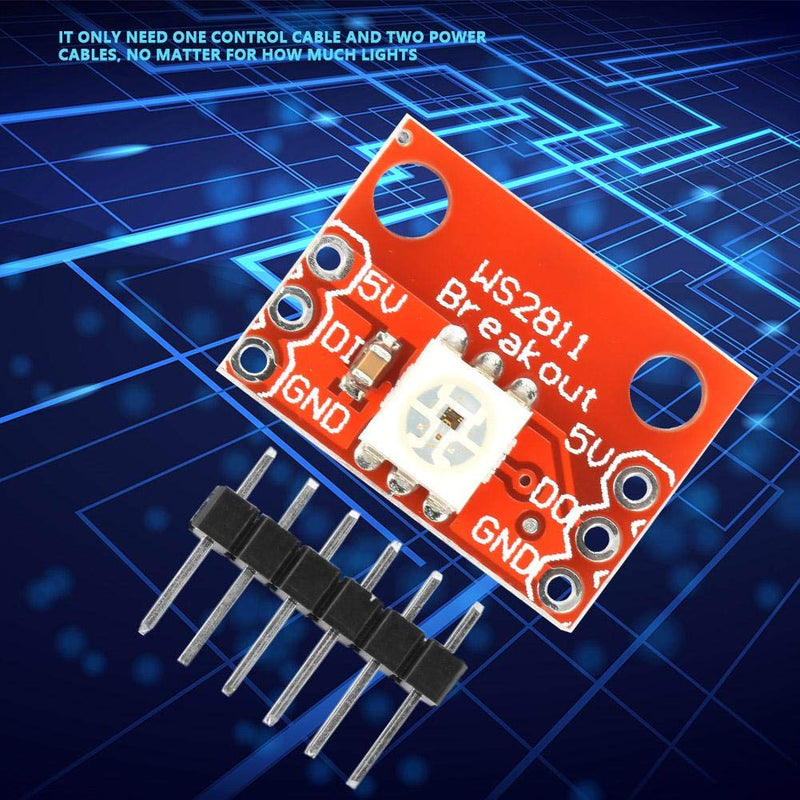 SEAFRONT Ws2812 Breakout Module Board with Independent Color Control Ws2812 Board for 5050 RGB LED Board