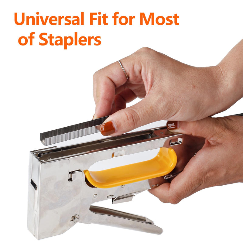 Heavy Duty T50 304 Stainless Steel Staples 3520-Count 4 Sizes Includes: 5/16", 3/8", 1/2", 9/16", Assorted Size Project Pack for T50 Stapler 5/16", 3/8", 1/2", 9/16" - 3520 Count