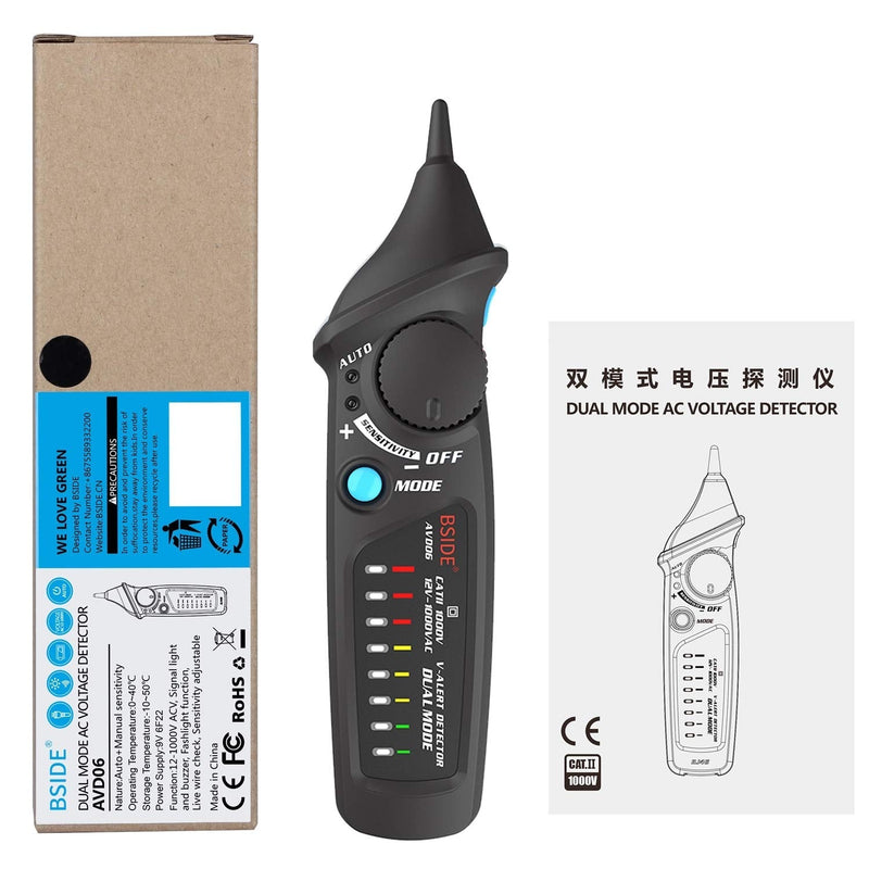 AVD06 Non-Contact Voltage Tester AC 12-1000V Test Pen Circuit Tester