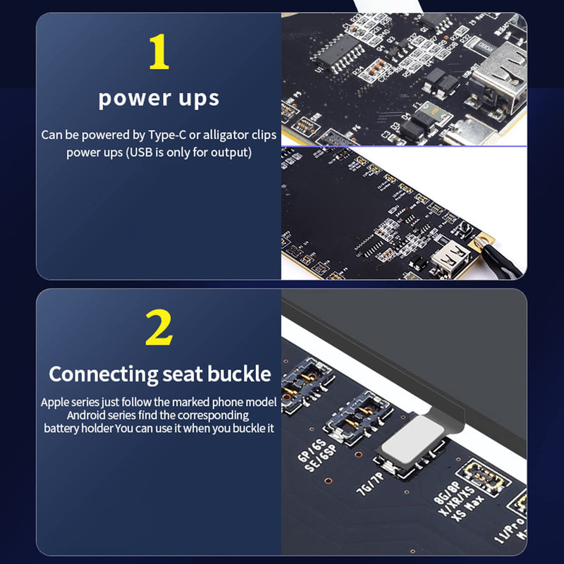 Battery Activation Board, Battery Activation Charging Board, Battery Activation Detection Board, Activation Charging Board for IOS 5G-13 Pro, for Max for Android