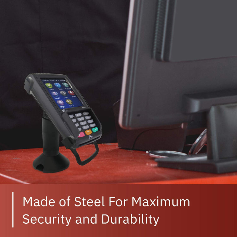 DCCStands Swivel and Tilt Pax S300 & SP30 Terminal Stand, Screw-in and Adhesive Normal