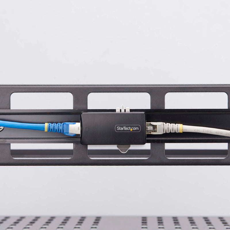 StarTech.com 1-Port Gigabit Network Isolator, Compact in-line RJ45 Ethernet Coupler with 4kV Galvanic Isolation, IP40, TAA