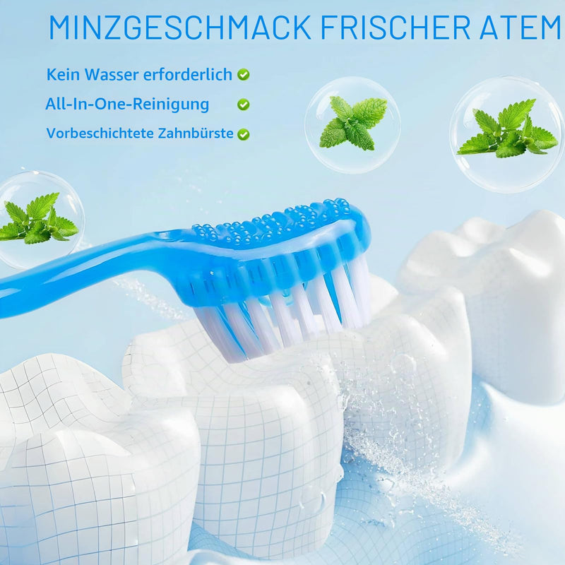 Pack of 26 Travel Toothbrushes, 5 in 1 Disposable Toothbrushes Mini with Dental Floss, Mini Toothbrush Set, Travel Toothbrush, Travel Toothbrush for On the Go Camping Travel Children Adults
