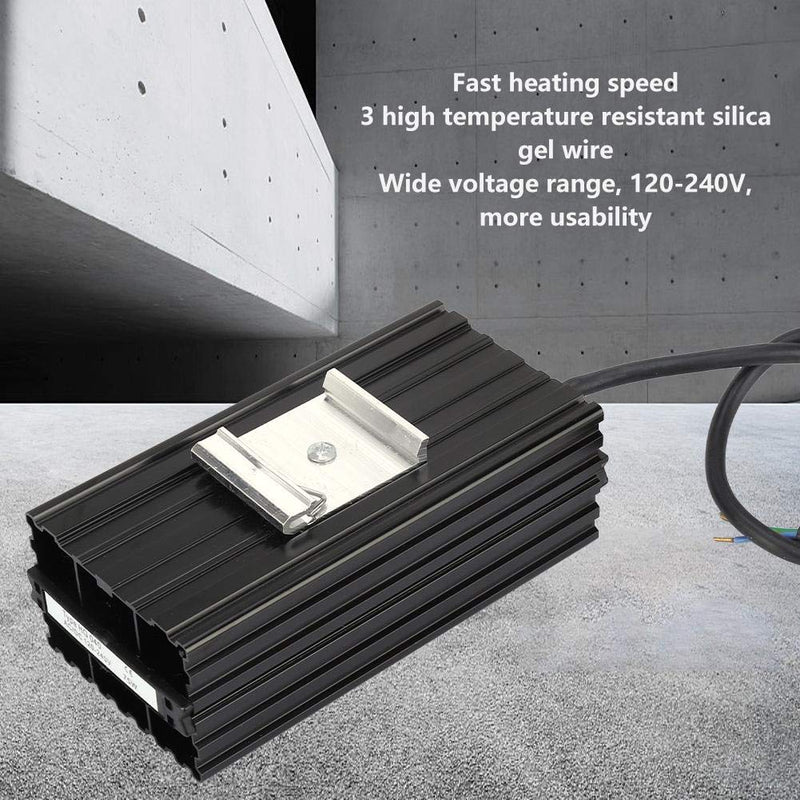 75 W Heating Element Heater Constant Temperature Thermistor Heater 35 DIN Rail Mounting 120-240 V