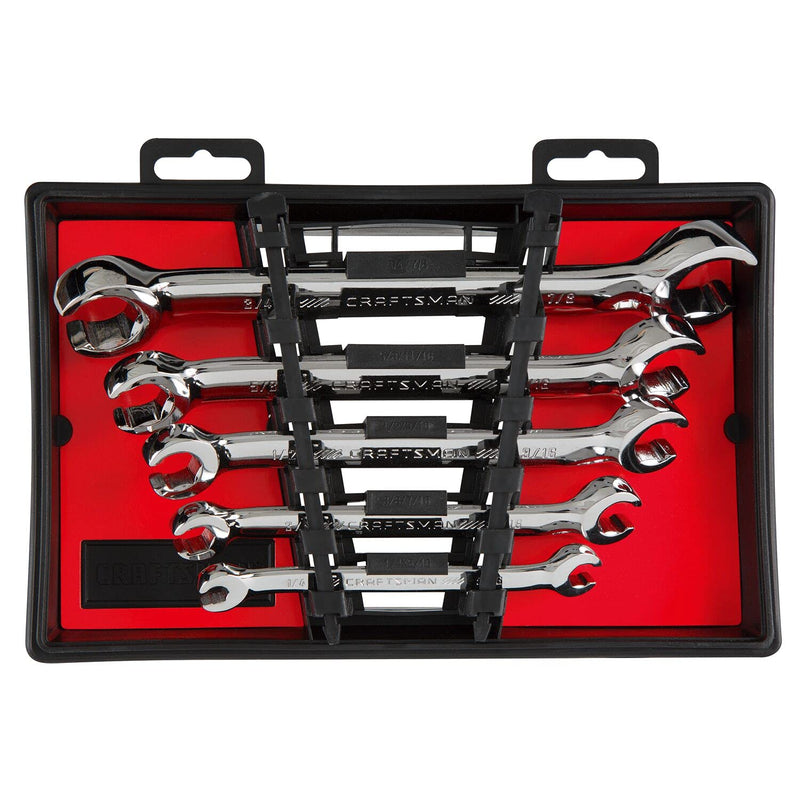 CRAFTSMAN Flare Nut Wrench Set, SAE, 5 Piece (CMMT99334)