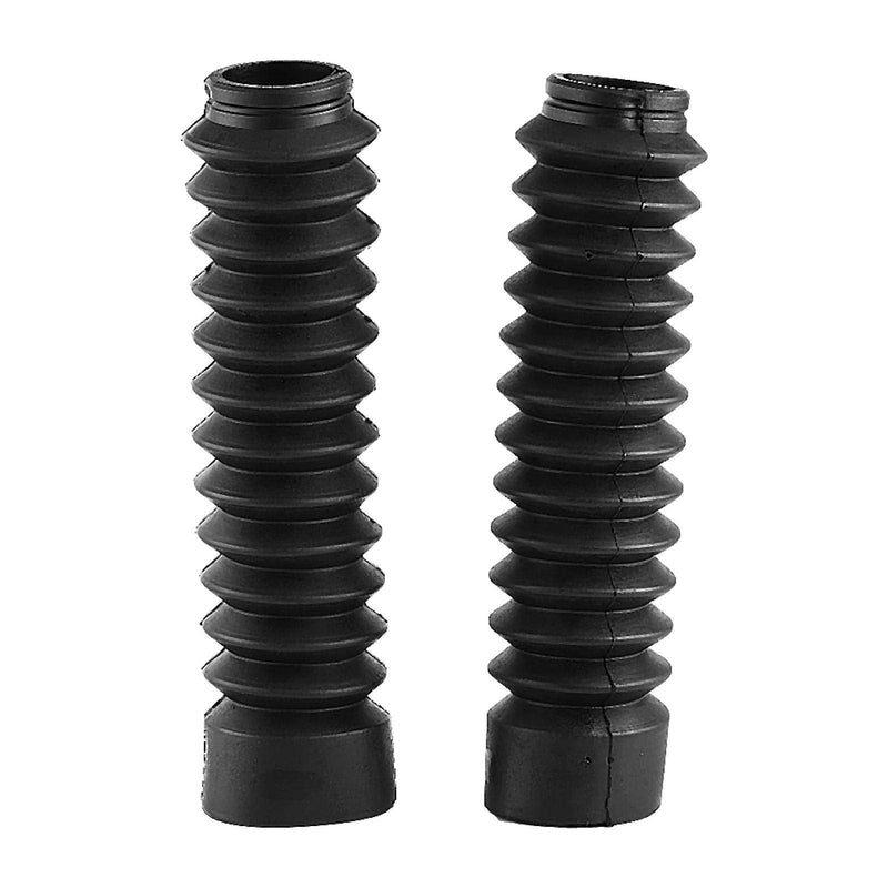 Fork Gaiters,Cubre Polvo for Honda Xr100R-Motorcycle Fork Boots,Front Fork Covers Gaiters, 1 Pair 205 x 42 mm Motorcycle Front Fork Cover Gaiters Boots Shock Damping Cover Rubber (Black)
