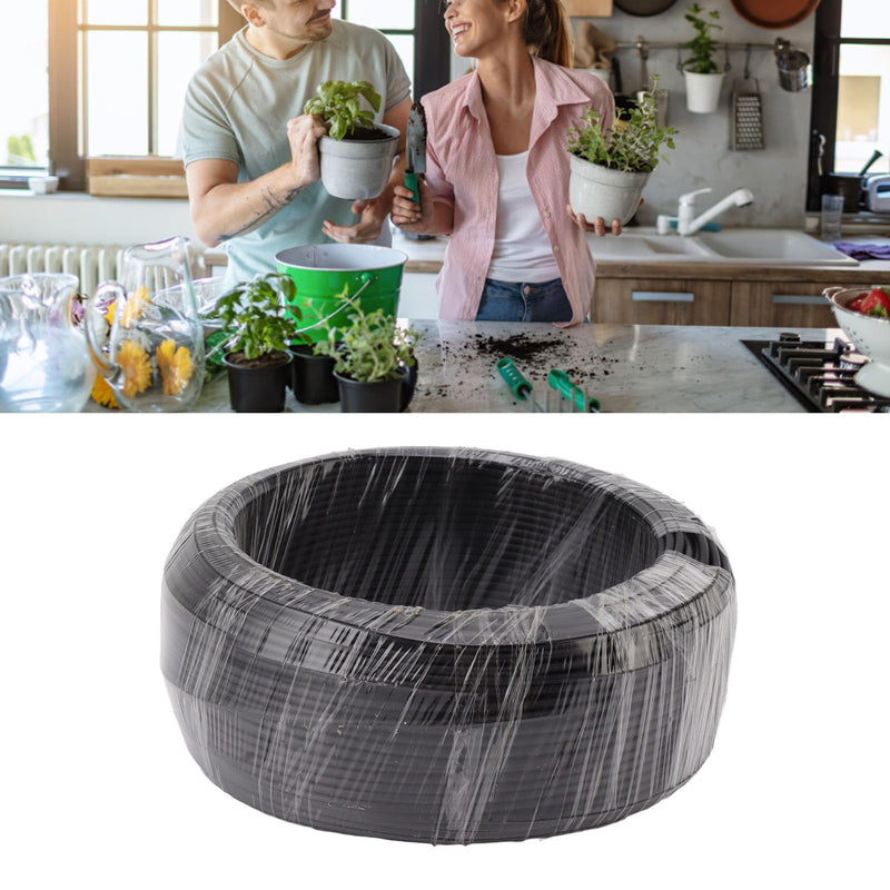 Aluminum Bonsai Training Wire, 500g Black Bendable Thick Metal Wire with Resistant, Bonsai Wire and Bonsai, Wire for Garden, Horticulture, Landscape, Planting (3.5mm)