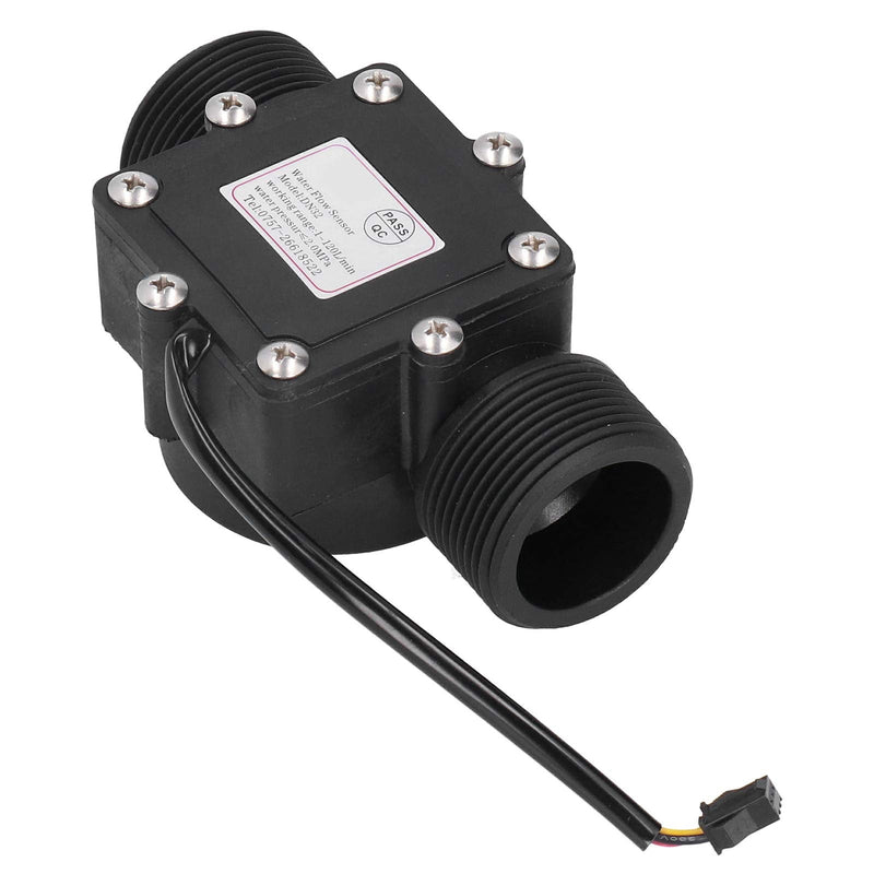 Industrial Flow Meter Pipe Water Flow Meter Meter YF-DN32 G1.25in Hall Sensor High Temperature and Pressure Resistance Industrial Pipe Flow Meter