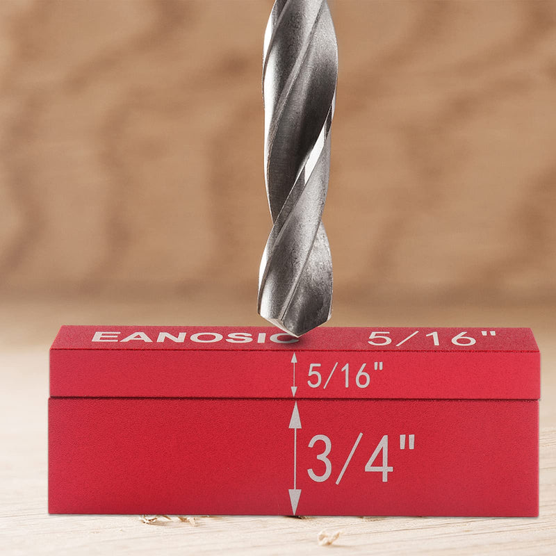 EANOSIC Setup Blocks Height Gauge Set, 15pcs Precision Aluminum Setup Bars for Router and Table Saw Accessories Woodworking Set Up, Bars Include Laser Engraved Size Markings 15 Pcs-INCH