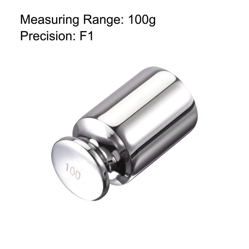 sourcing map gram calibration weight 100g F1 precision stainless steel for digital scales