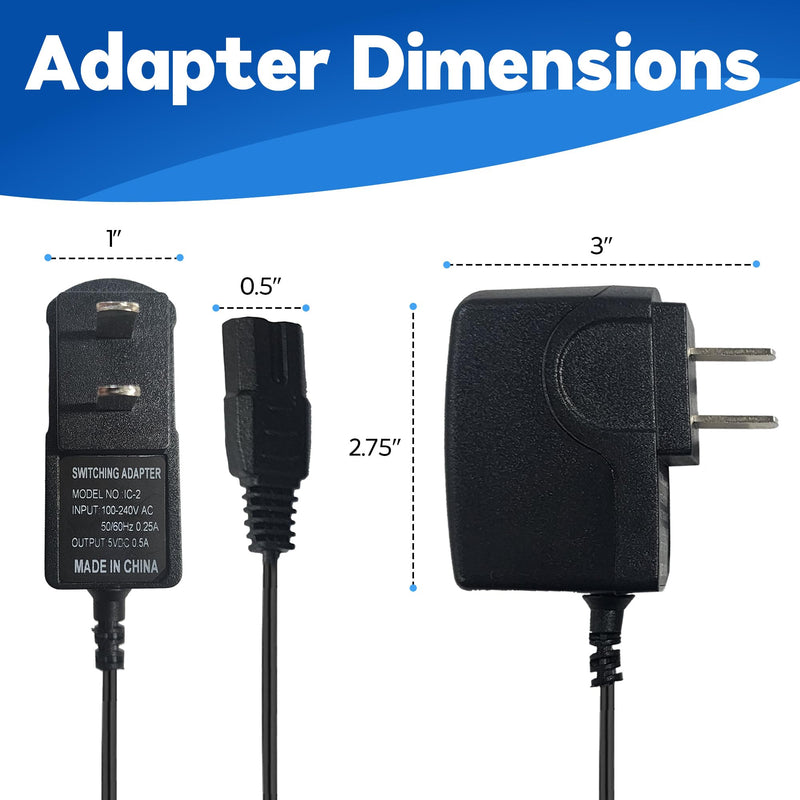 Penn Scale Digital Scale AC Adapter for CM-101 NTEP Certified Digital Price Computing Scale with 3.3ft. Long Cord