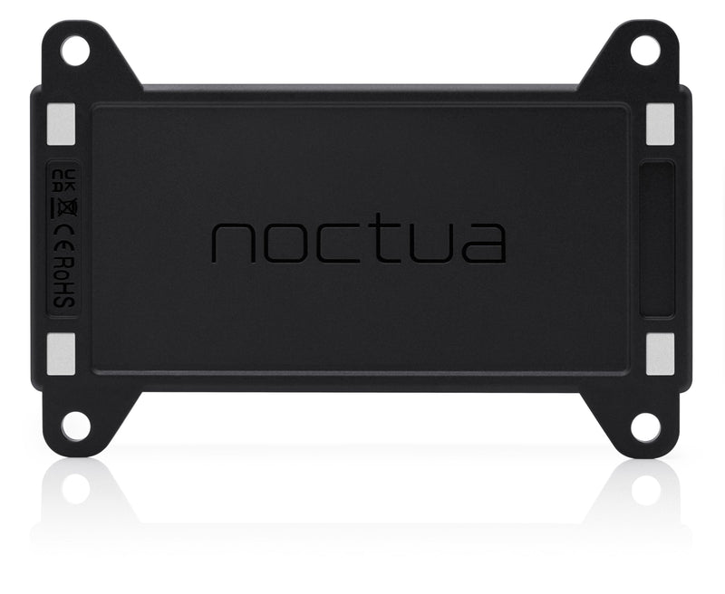 Noctua NV-FH2, 8 Channel Fan Hub for 5V, 12V, and 24V Fans, up to 60W Total with Optional 5.5mm Barrel Connector Power Supply (Black)